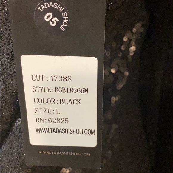 NWT TADASHI SHOJI Sequin Evening Cocktail Dress - Picture 11 of 11